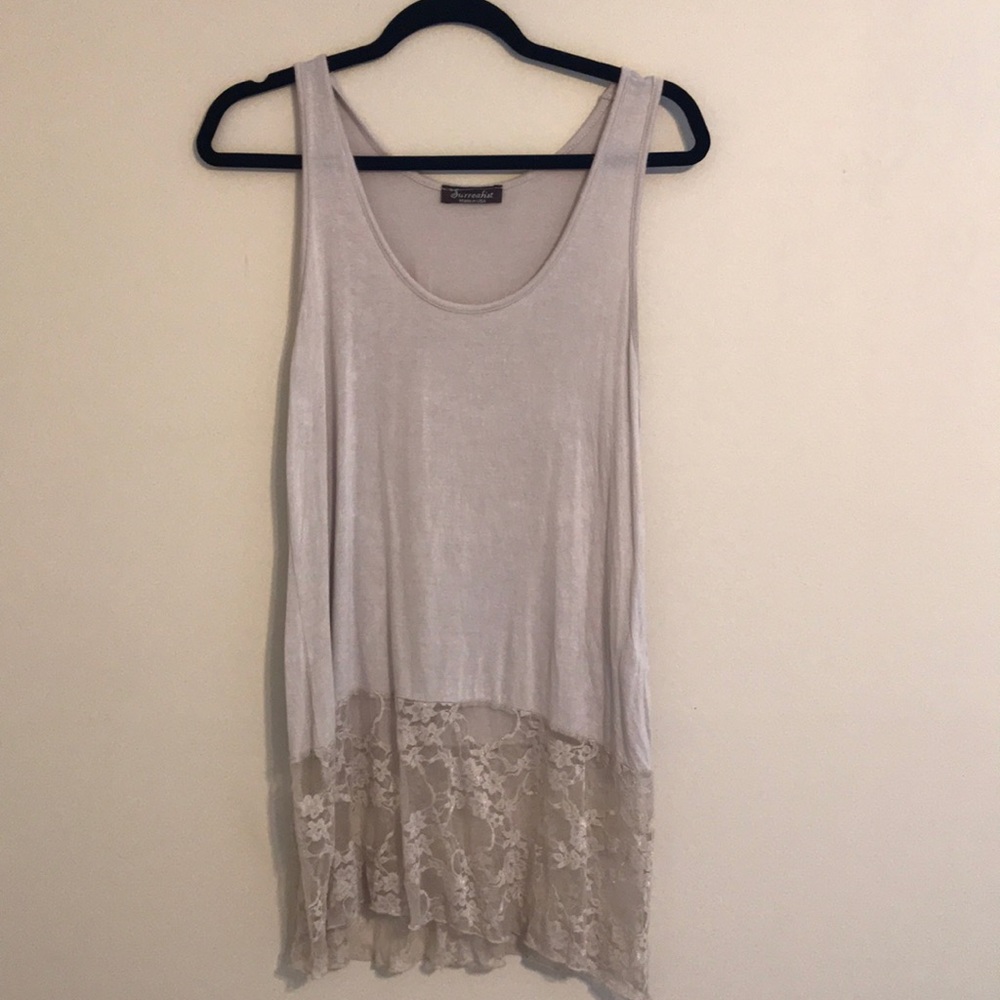Tan tank top